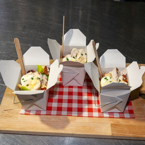 Substantial Cold Canape - Caesar Salad - Monkey Business Catering