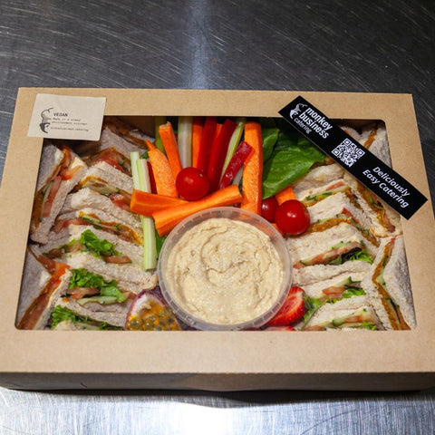 Vegan Wake Platter - Lid - Monkey Business Catering